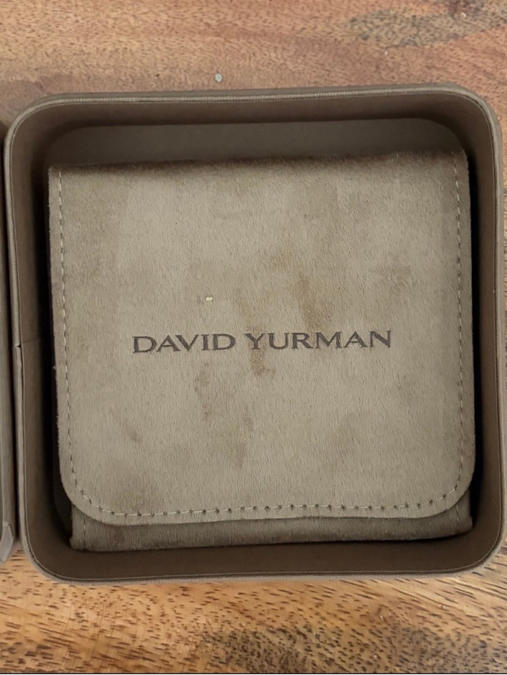David Yurman Two-Tone Cable Bracelet with Gold Heart - Picture 6 of 8